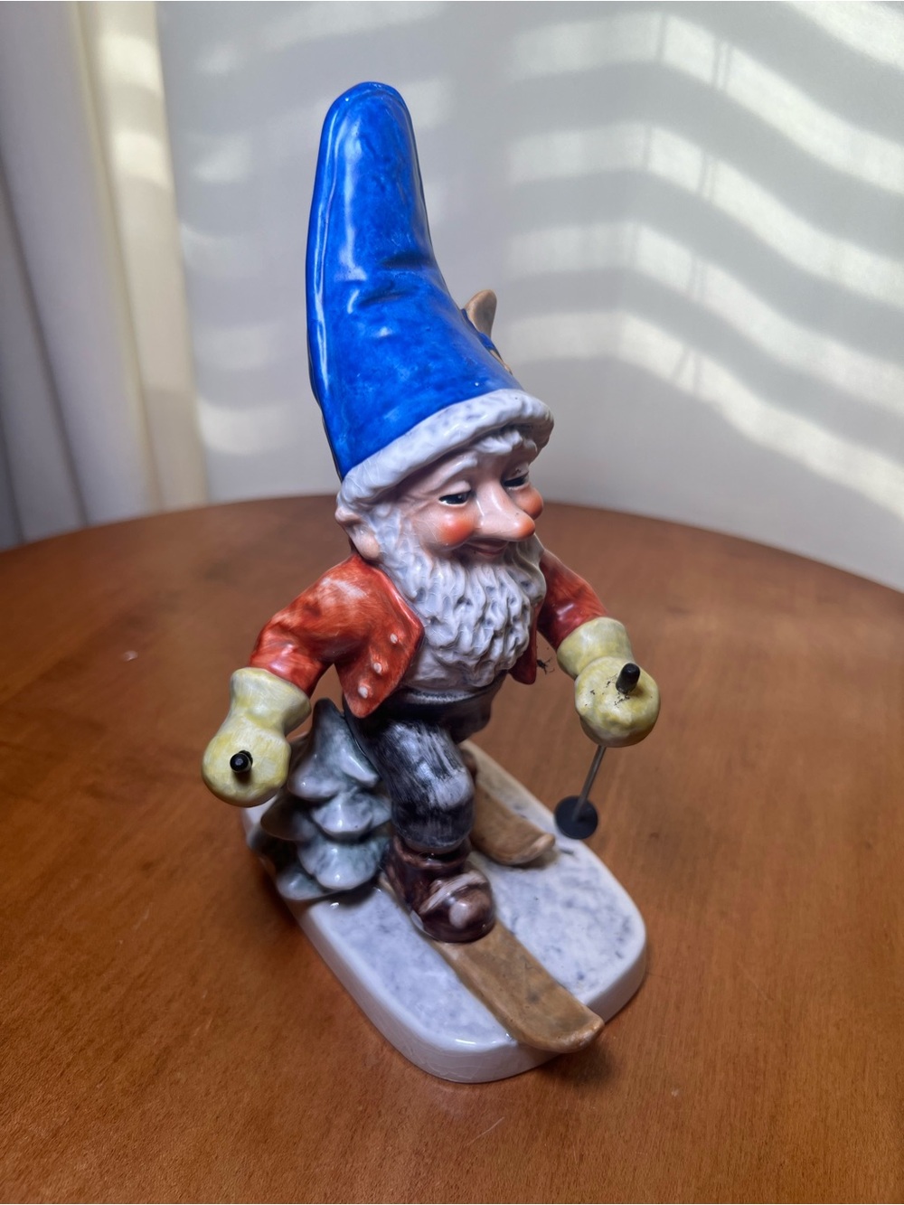 A vintage Goebel Co-Boy "Toni the Skier" ceramic figurine 1972